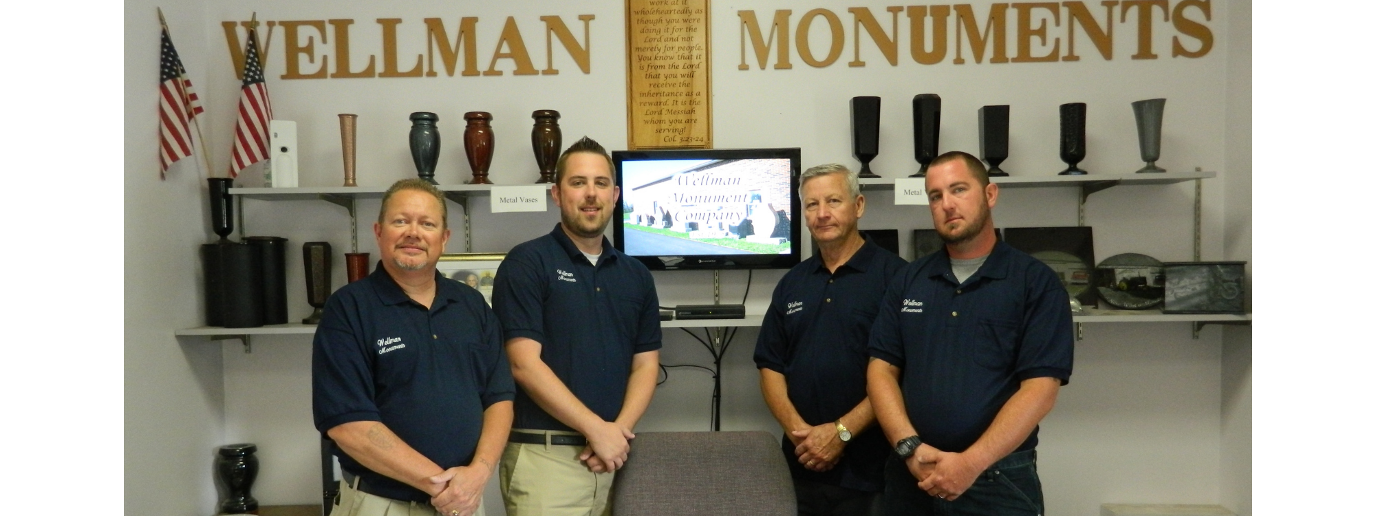 Wellman Monument Company Staff 